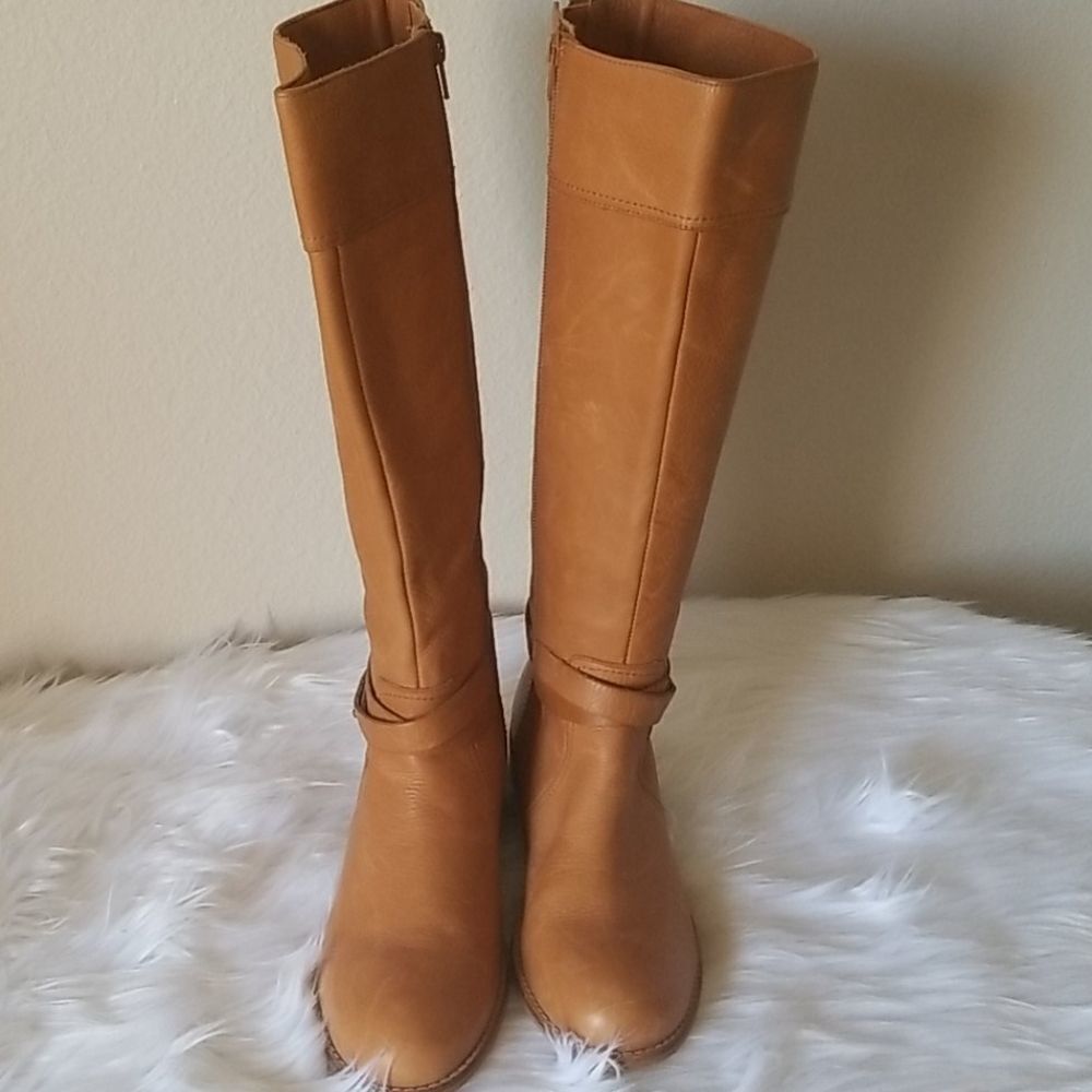 Land Ends Leather Riding Boots - Picture 2 of 15